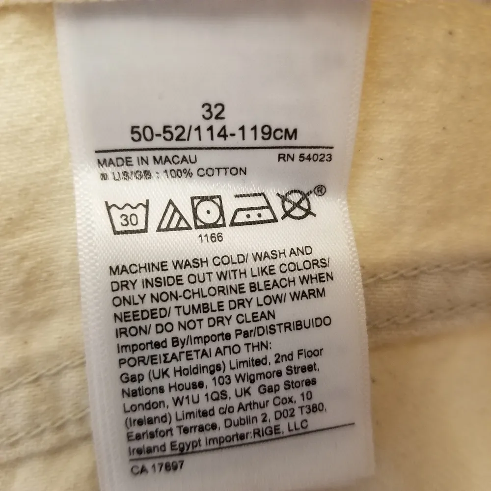 {32} NWT Banana Republic High Rise Straight Raw Hem Ankle - Image 12