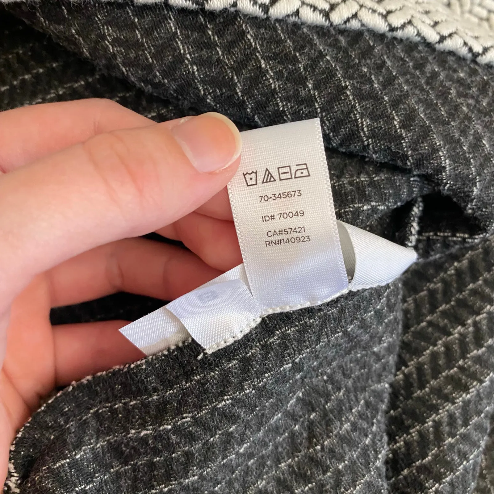 Loft NWT Herringbone Fit and Flare Knee‎ Length Dress Womens Size 2P Black White - Image 8