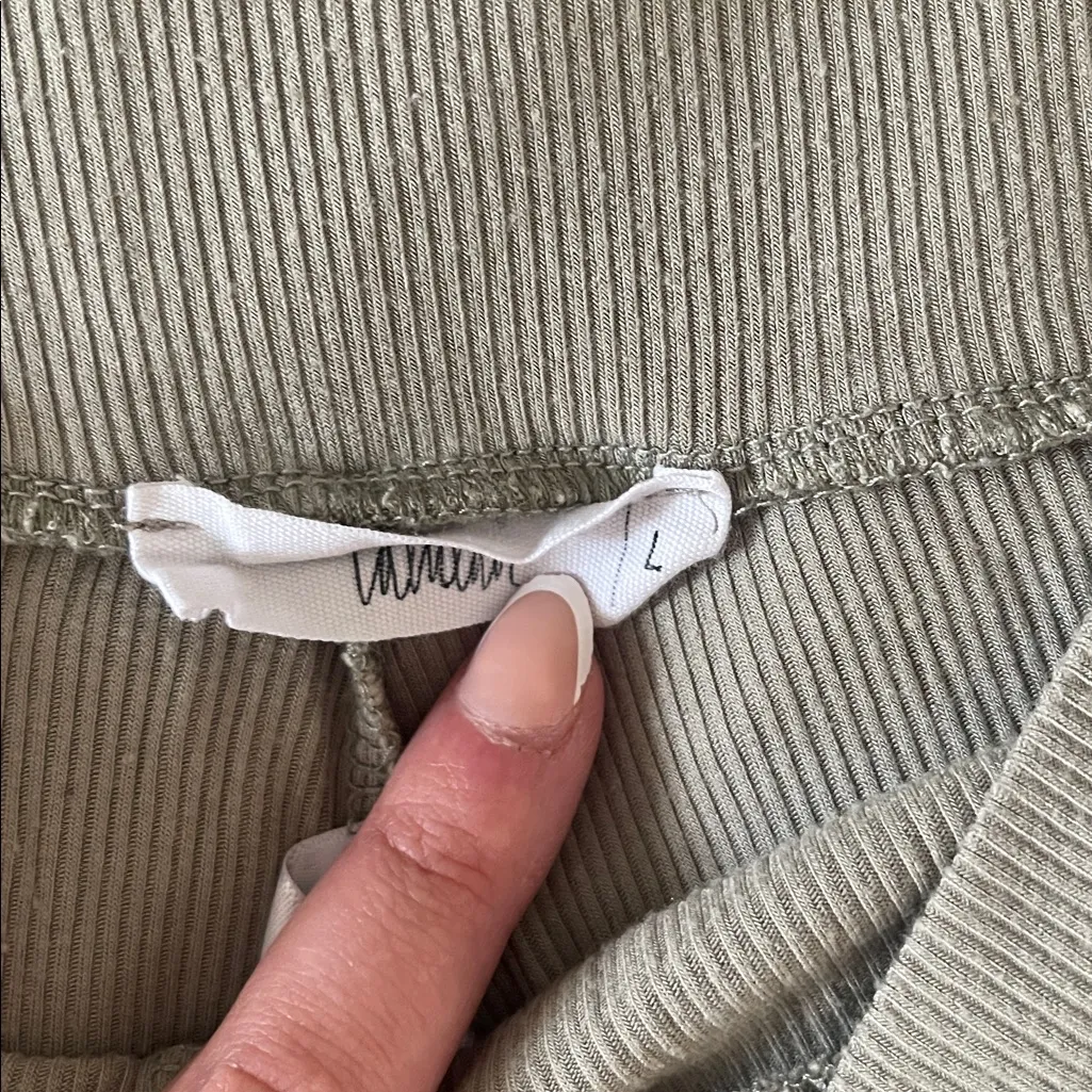 Shop Talulah novi shorts sage green size large L - Image 2