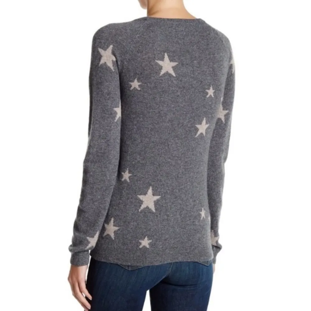 💕PHILOSOPHY💕 Cashmere Raglan Star Print Sweater Medium M NWT - Image 10