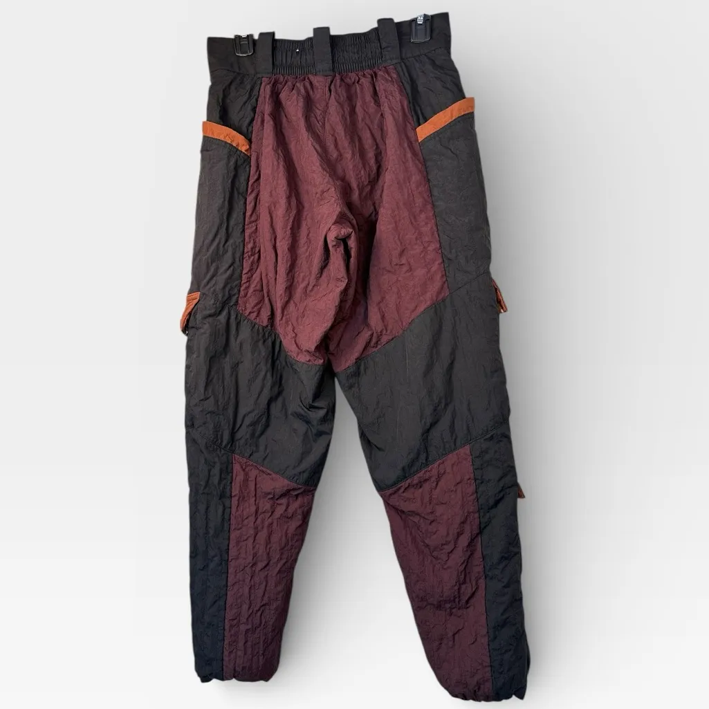 Jordan Cozy Girl Womens Fleece Natural Black Tan Maroon Pants MEDIUM Ski - Image 2