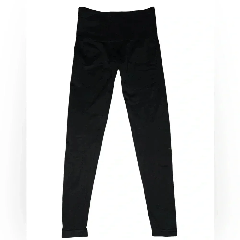 Assets by Spanks Black Seamless Shaping Leggings Size M - Image 3