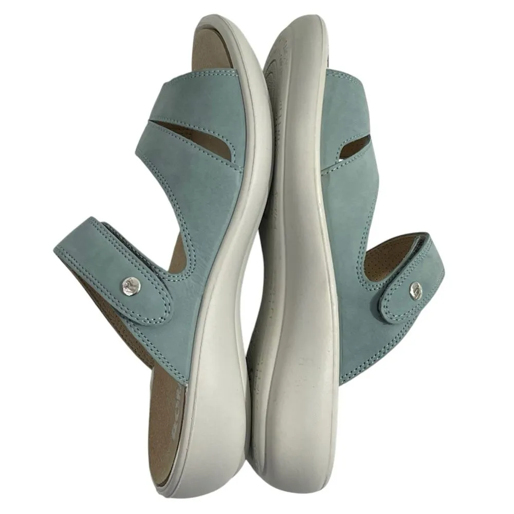 NEW Romika Ibiza 110 Slide Sandals Mint Green Women’s Size EU‎ 37 Shoes - Image 5