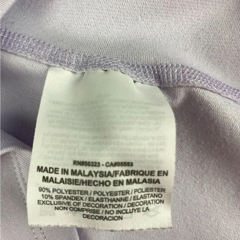 Nike Light Purple 1/4 Zip Size Small Athletic Pull Over - Image 6