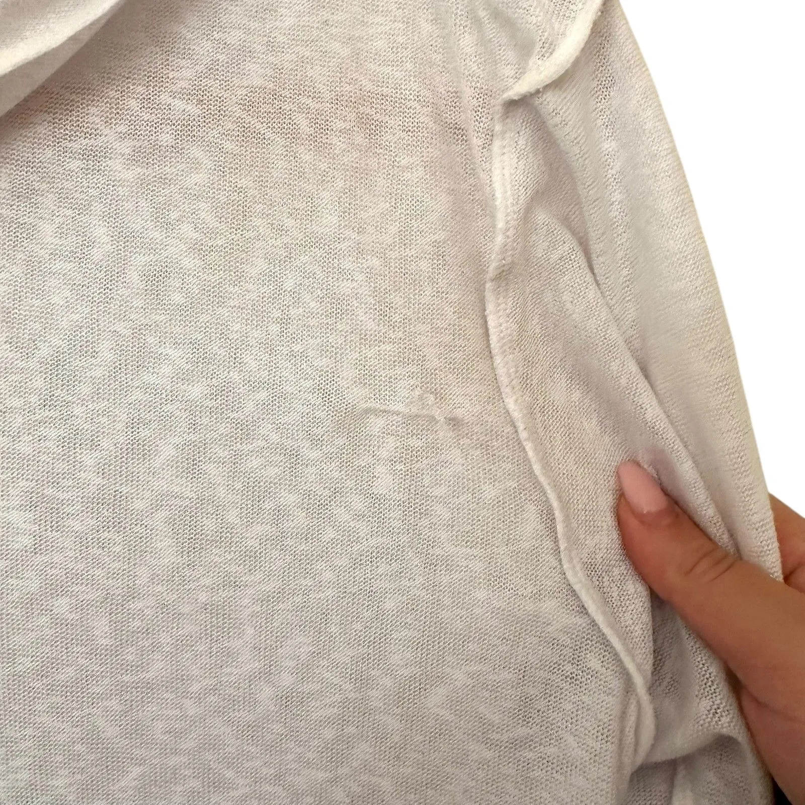 PEIXOTO Hooded Coverup Dress White X - Image 4