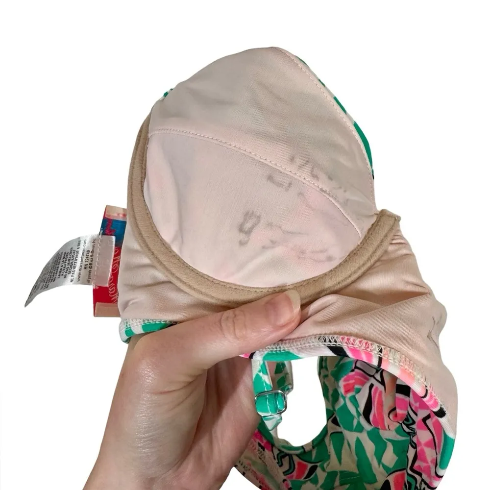 Mara Hoffman Cosmic Fountain Long Line Underwire Cami Bikini Top - Image 9