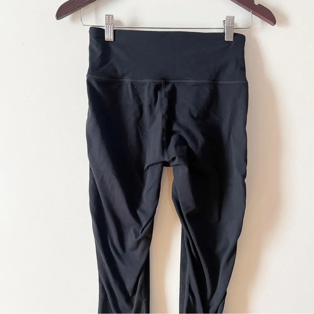 Athleta Sueded Strut Tights Black SIZE XS Style #870861 Leggings High Rise - Image 6