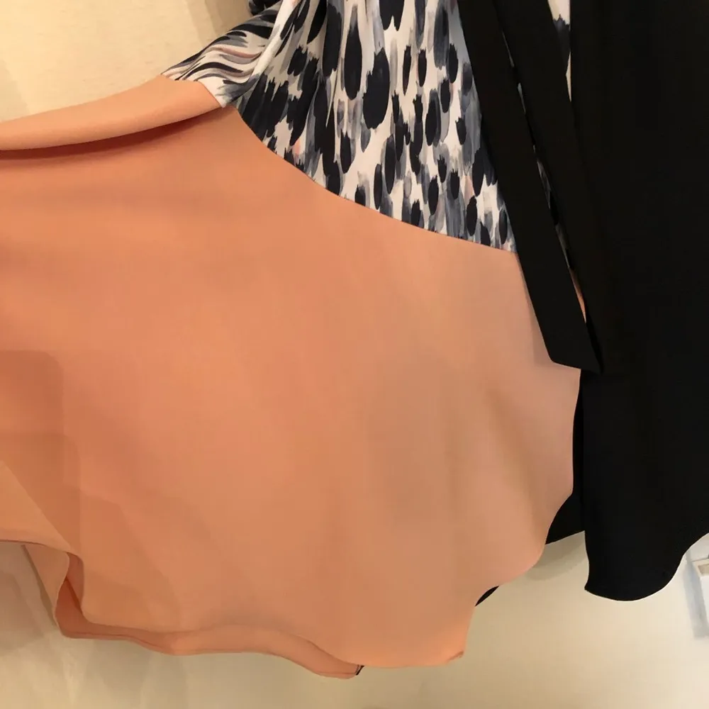 Anthropologie Hutch Rashida Color-Blocked Midi Dress XS - Image 6