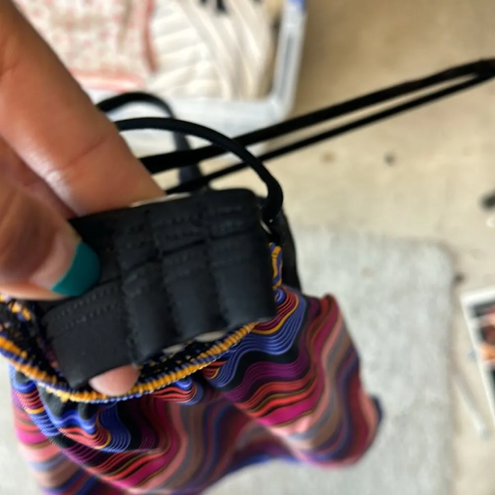 ATHLETA CAPRI STRIPE TANKINI TOP MULTI COLOR SIZE 34B/C swim vacation lake - Image 10