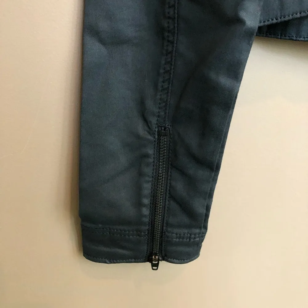 Mavi Jeans‎ Co. Ruby Coated Black Jacket Small - Image 7