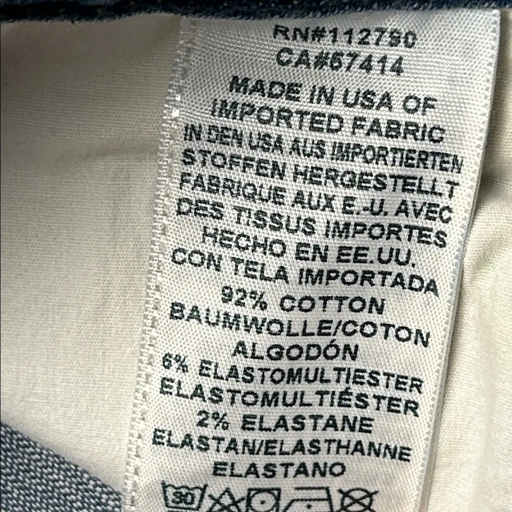 True Religion Curvy Skinny Big T Jennie Jeans Size 27 - Image 12