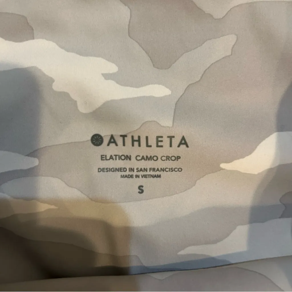 Athleta Elation Camo Crop in Grey Winter - Image 4