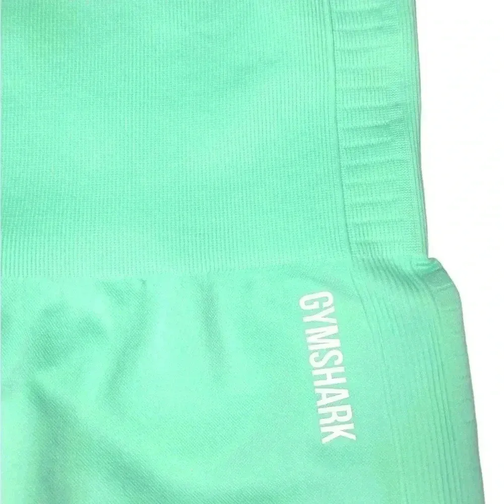 GYMSHARK Energy Seamless Leggings Neo-Mint - Image 4