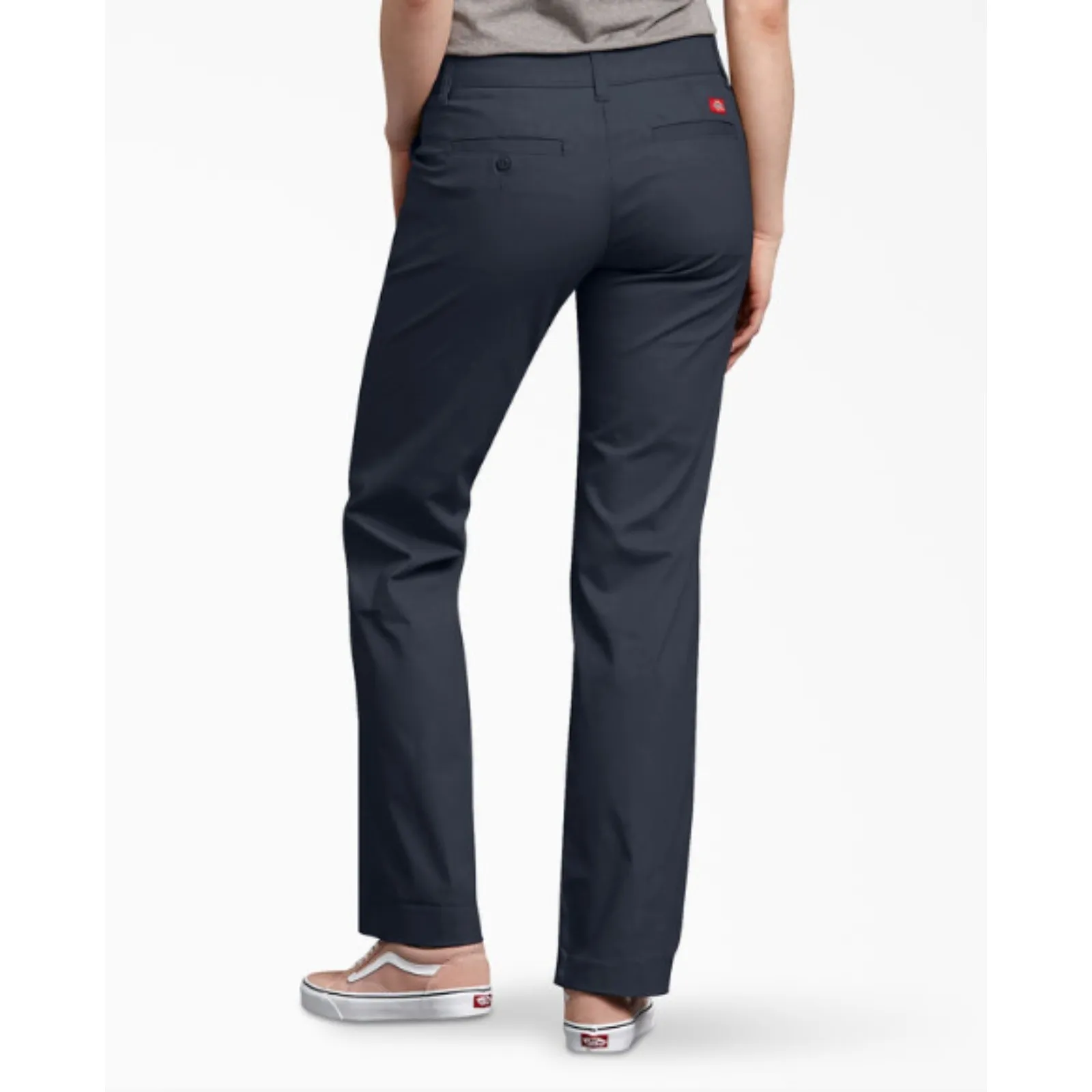 Dickies NWT Relaxed Fit Plus Dark Navy Straight Stretch Mid Rise Twill Pants 16L - Image 11