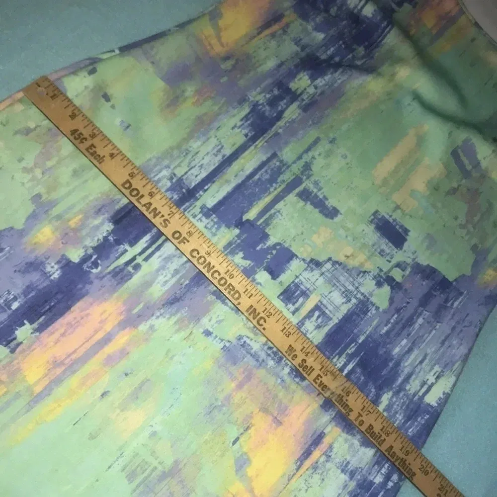 APT. 9 Sleeveless tank dress in pastel colors art to wear abstract New size 14 - Image 10