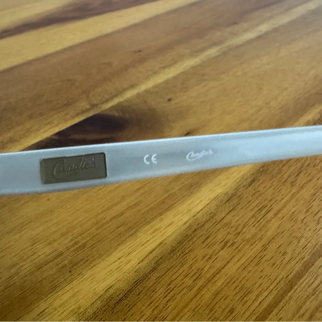 Candie’s C Onix BLK Black Half rim cat eye eyeglasses frames 50 16 135 - Image 7