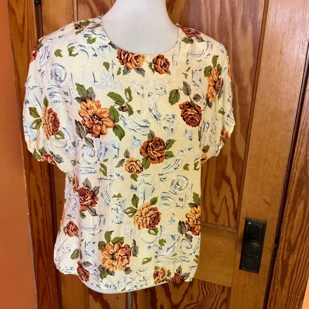 Vintage 90s Jacklyn Smith Autumn Floral Set - Image 5