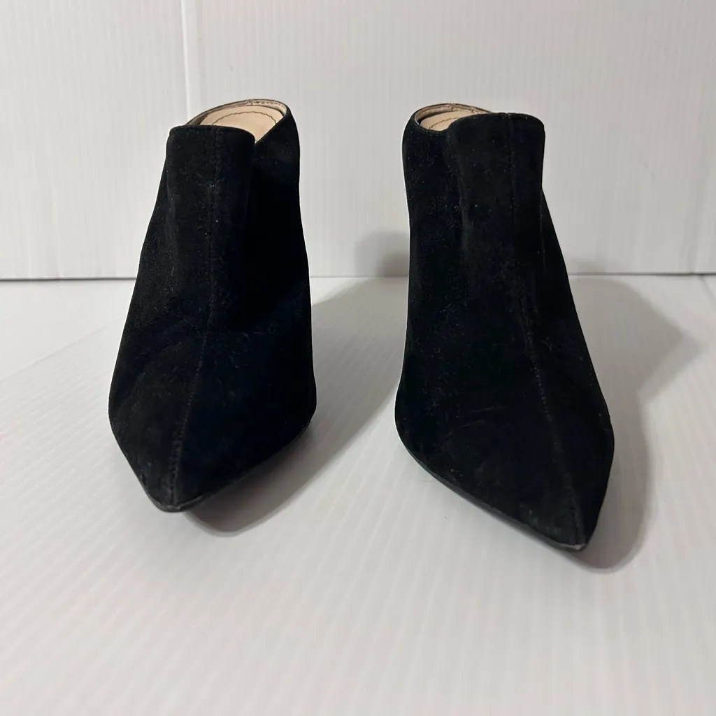 Anne Michelle Black Stiletto Mules shoe size 7.5 - Image 4
