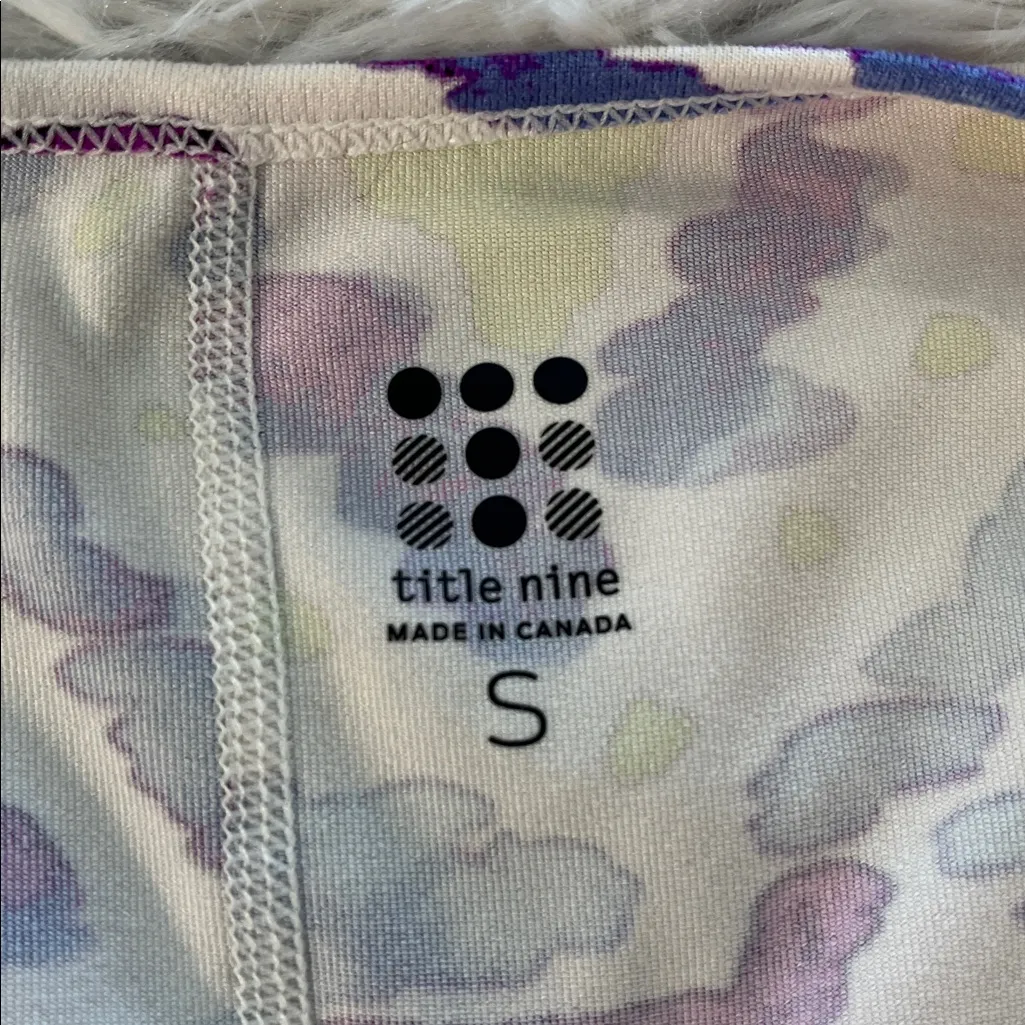 Title Nine Women Dream Dress Athletic Sleeveless Geometric Print Short Size S - Image 4