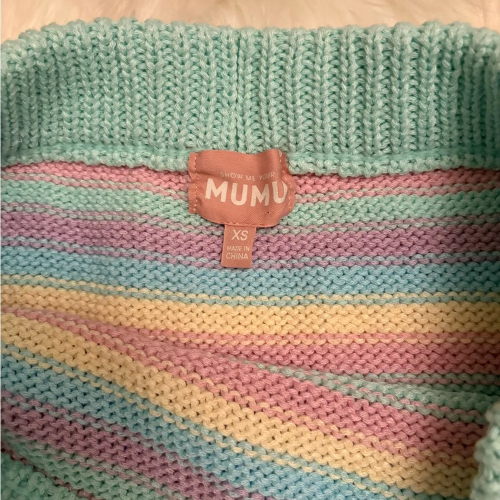 Show Me Your Mumu x revolve 90s dream knit skirt size XS - Image 5