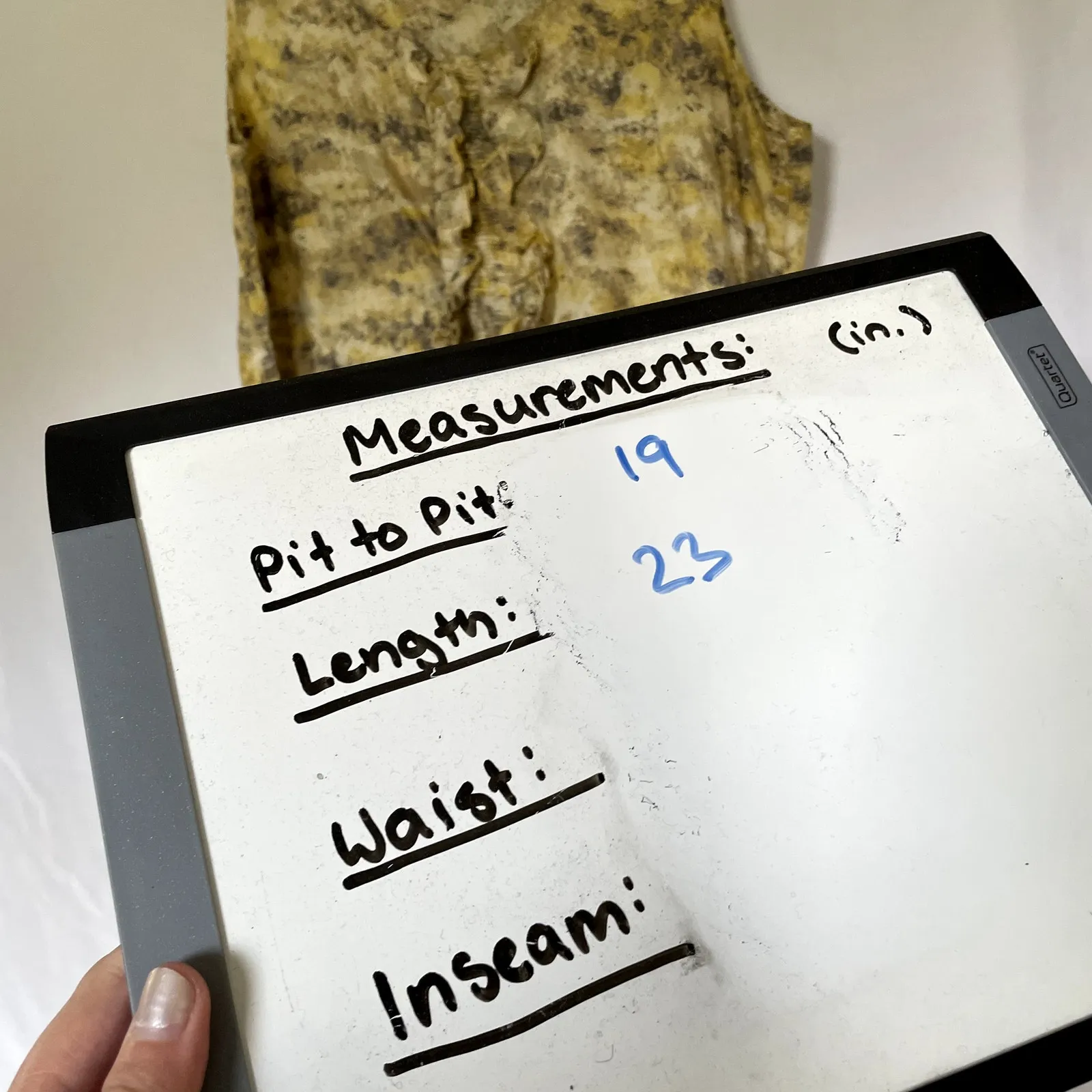 Talbots yellow green sleeveless blouse vintage women's size 8P zipper cotton - Image 7