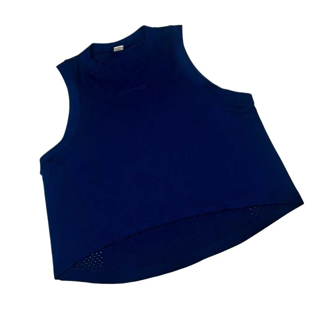 Lululemon Swiftly Cropped Oversized Tank Size 2 - Image 6