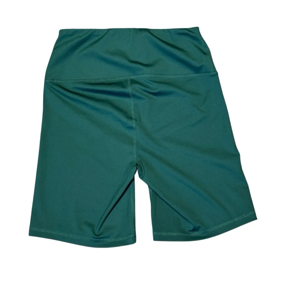 🎅 3/$15 SALE Reformation Ecomove Pine Green Bike Shorts Large - Image 9