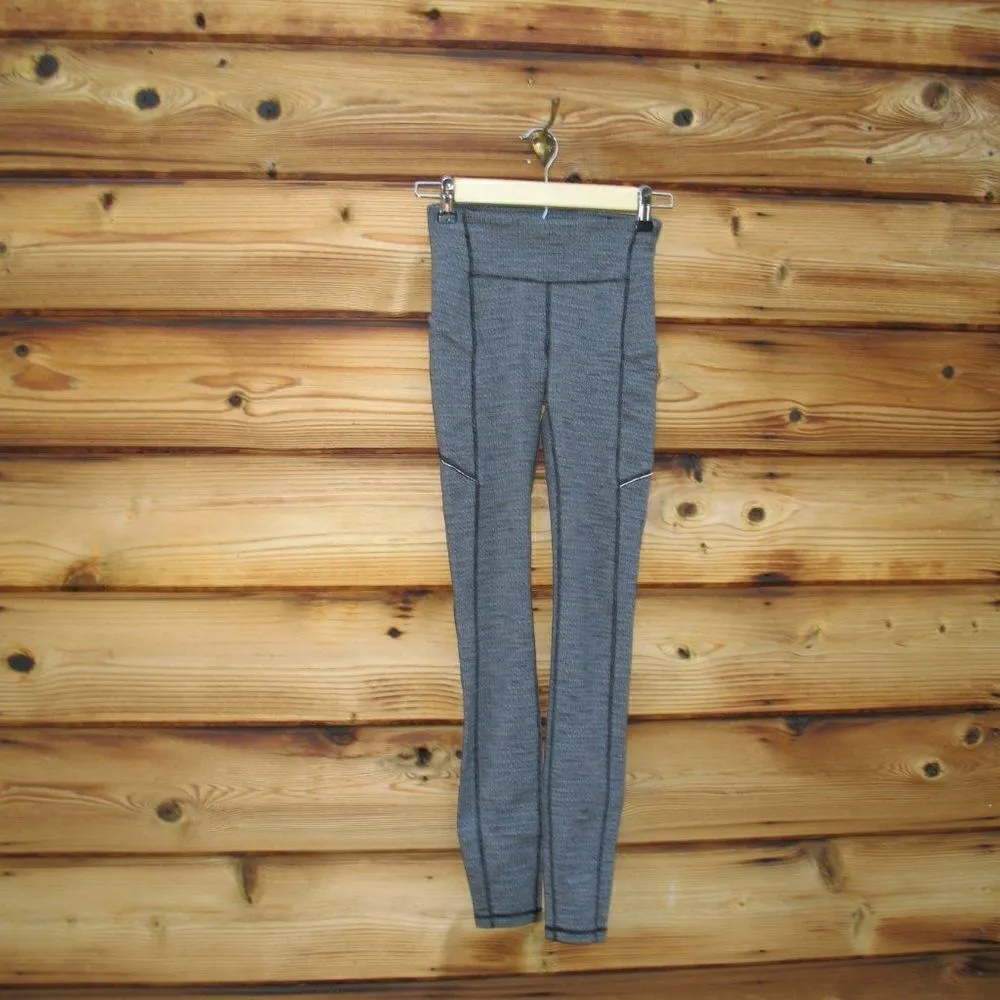 Lululemon  Speed Up Tight 28" Knit Black Heather - Image 4