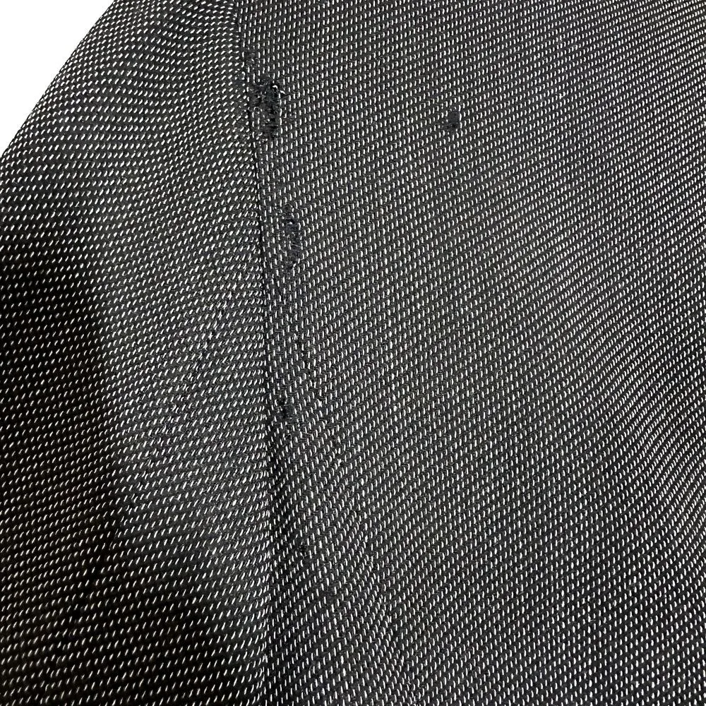 Max Mara Virgin Wool Blazer Suit Jacket Notched Collar Button Dark Gray 6 - Image 7