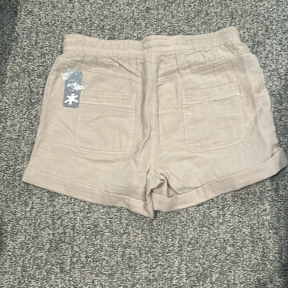 NWT Splendid Elastic Waist Shorts Sz L - Image 5