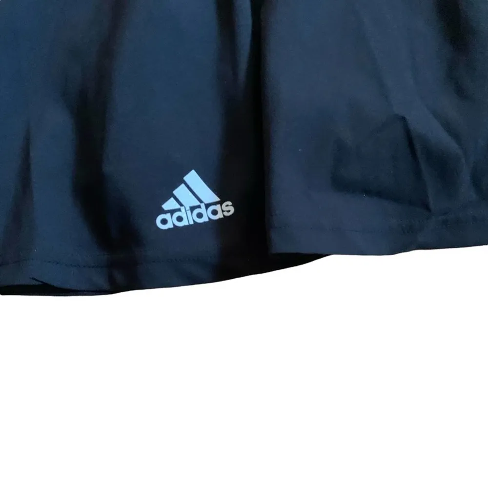 Adidas Climate Pleat Tennis Mini Skirt - Black, M/L - Image 2