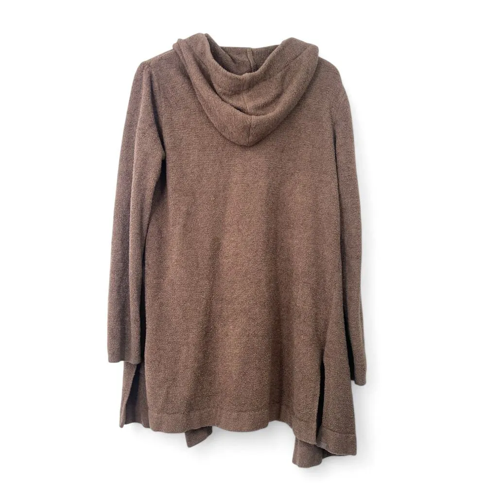 Barefoot Dreams | M | Brown Cozy Chic Hooded Super Soft Cardigan Robe Lounge - Image 5