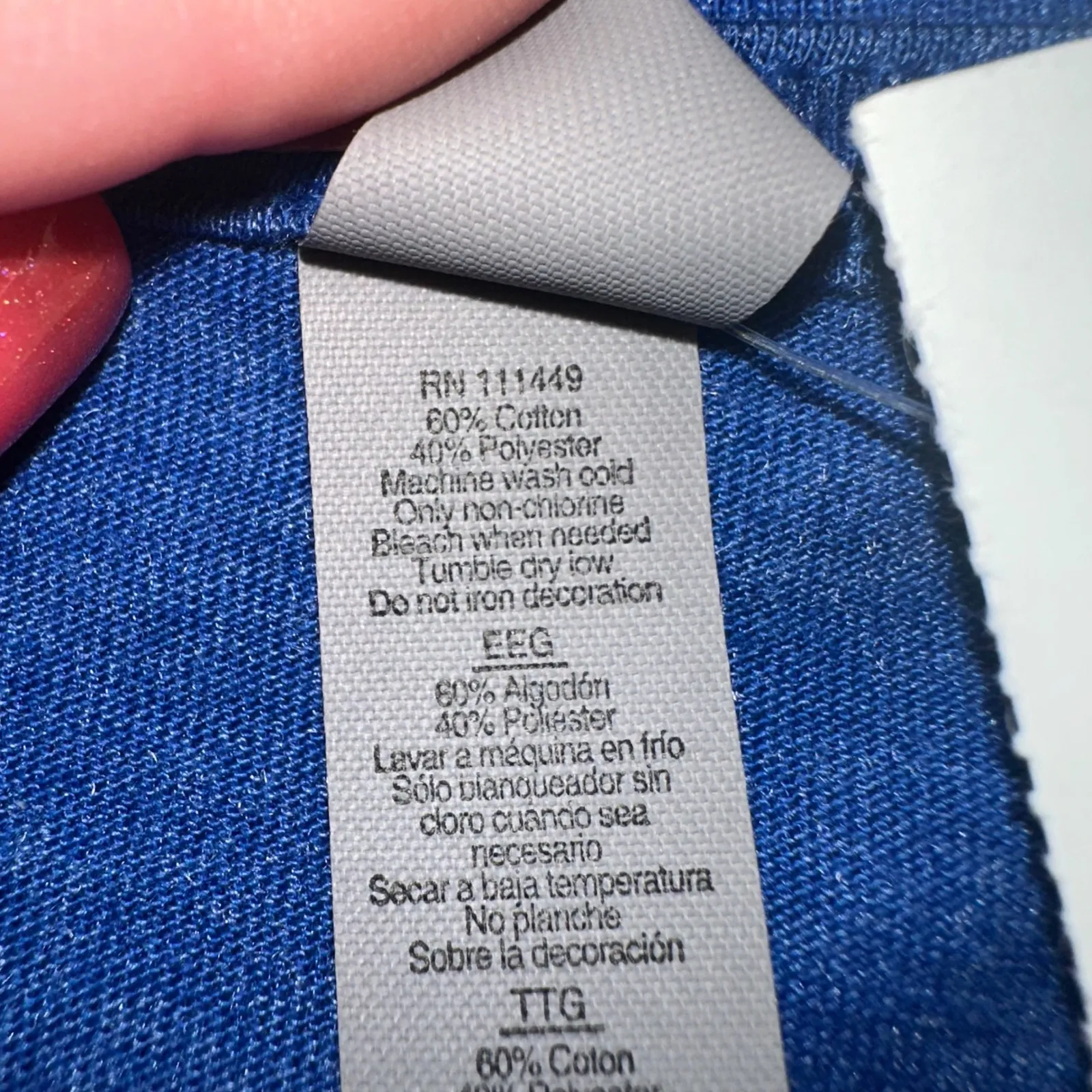 Humana Rock n Roll Marathon 13.1 New Orleans 2018 Royal Blue T Shirt XXL - Image 6