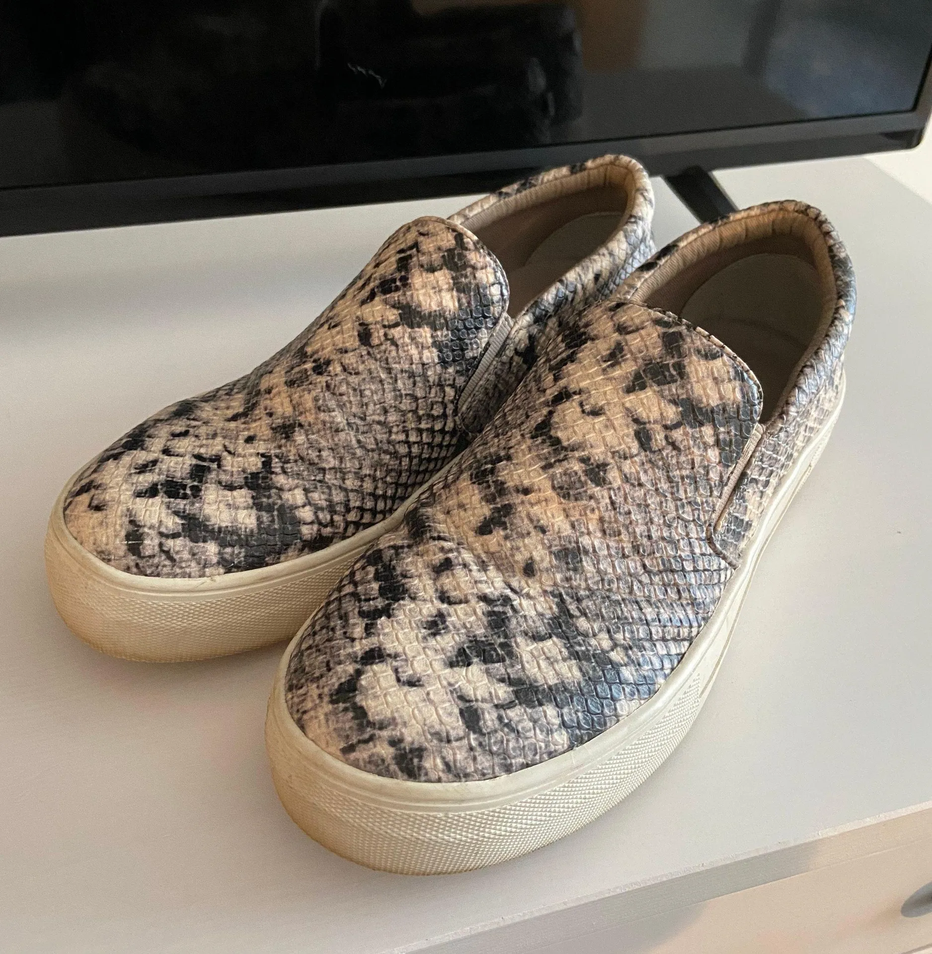 Snakeskin Platform Sneakers - Image 2