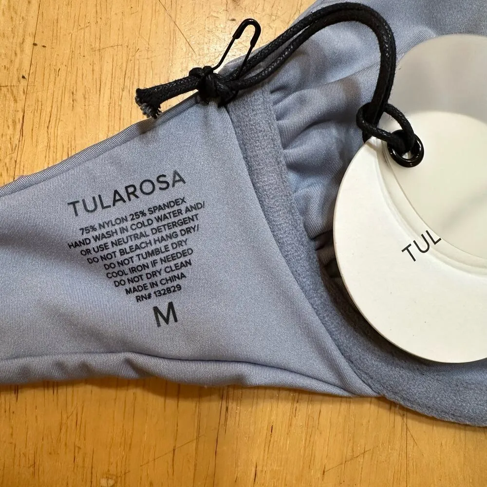 NEW Tularosa Light Blue Bikini Top sz M - Image 7