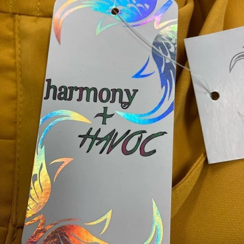 ‎HARMONY HAVOC,Capri Pants, Mustard, Size 7, - Image 5