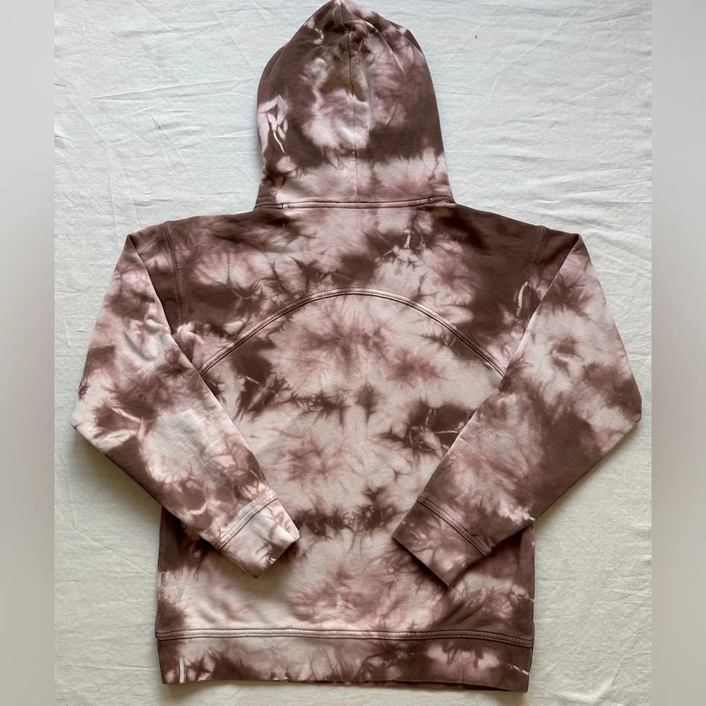 Lululemon All Yours Hoodie in Earth Dye Clay Size 8 Cotton Terry - Image 7