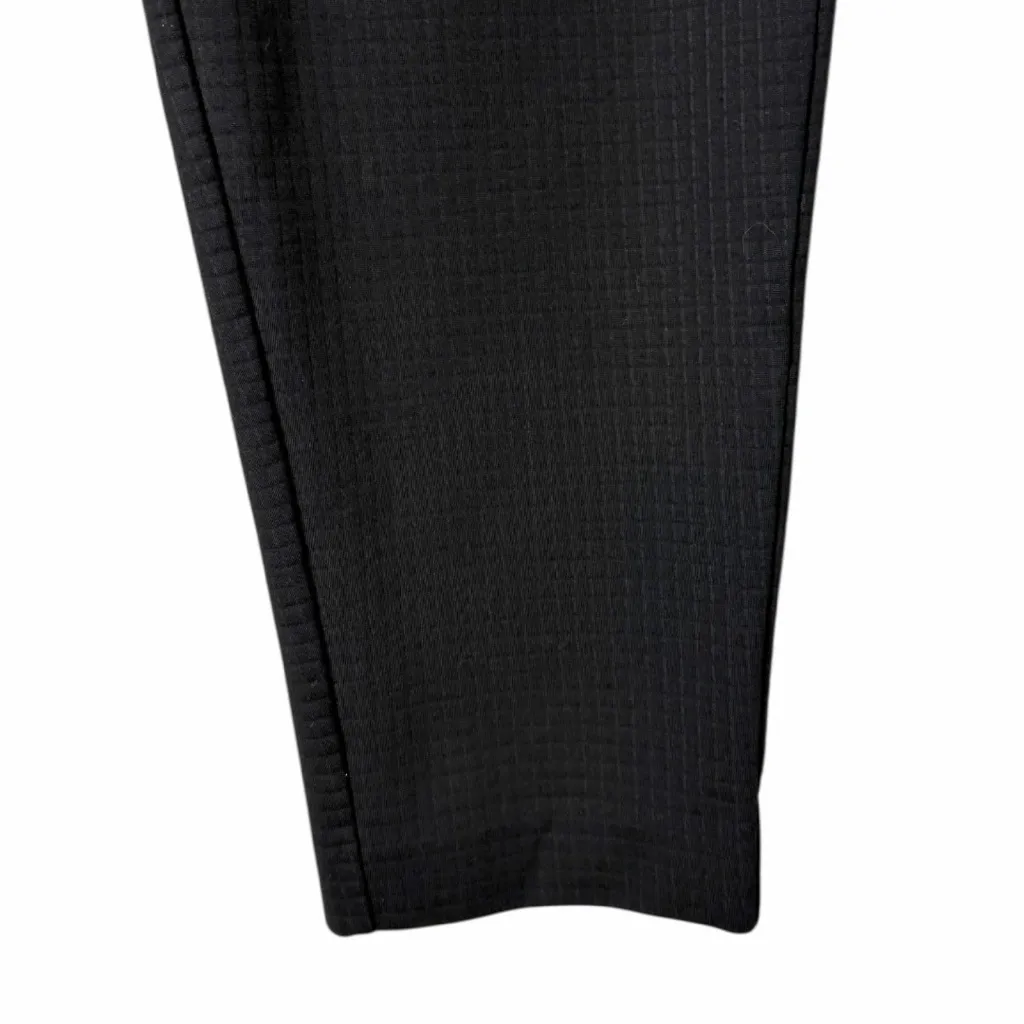 Liverpool Textured Ponte Waffle Knit Slim Ankle Black Pants Women’s Size 16 - Image 7