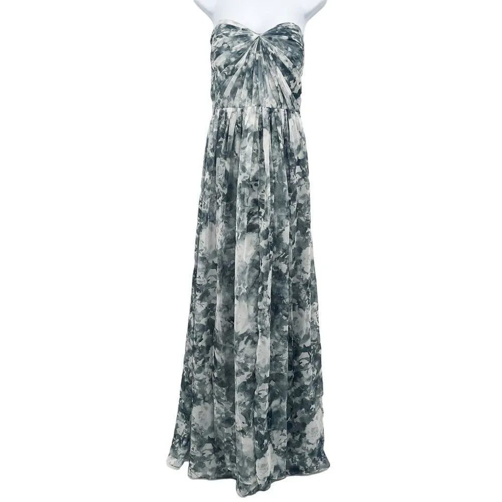 Jenny Yoo Nyla Gown Convertible Chiffon Watercolor Print Maxi Dress Nabi 12 - Image 37