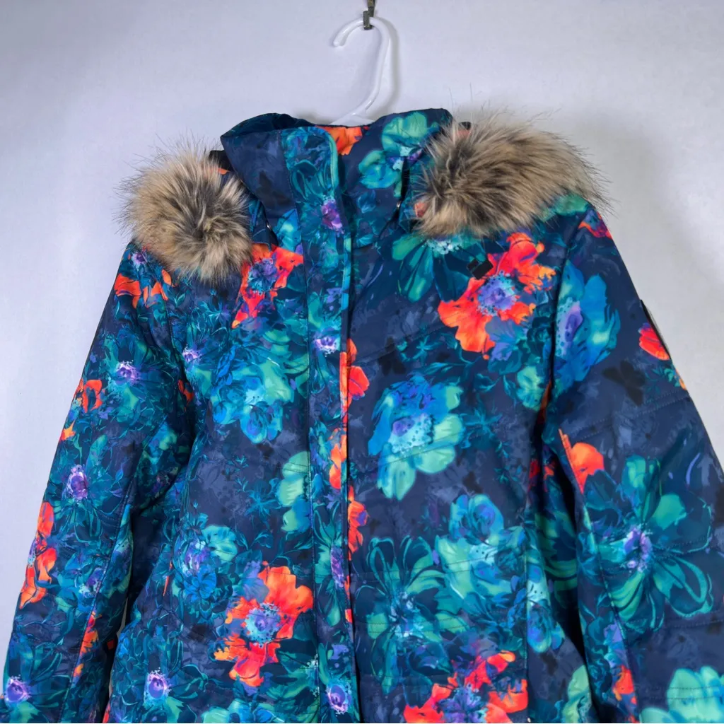 Obermeyer Tuscany II Dream of Spring Floral Insulated Ski Snow Jacket Women 12 - Image 5
