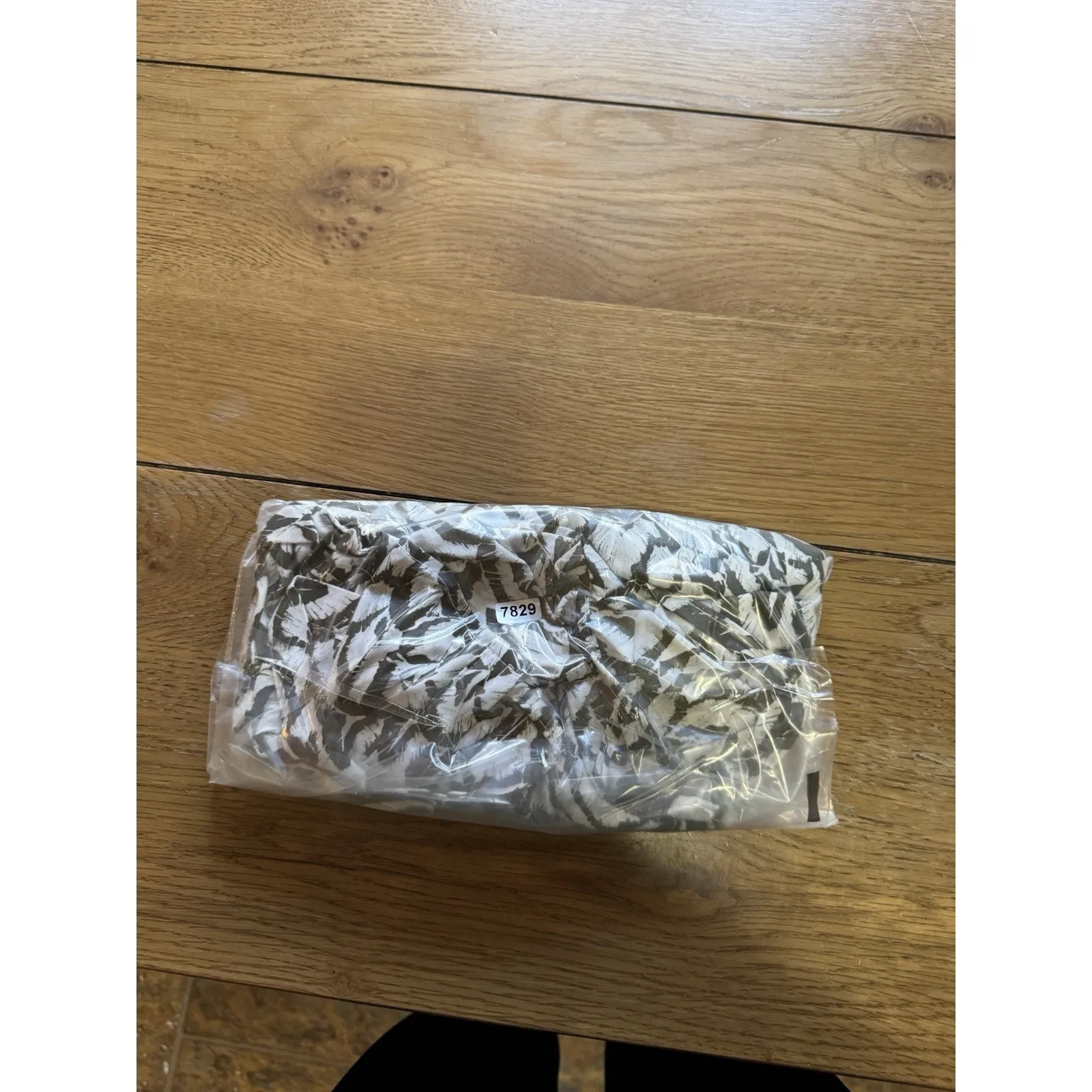 Jachs Girlfriend NY Women Tunic Blouse Hidden Button Size XL Green White Flowing - Image 12