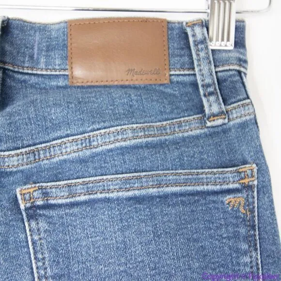 NEW Madewell 10" High-Rise Skinny Jeans‎ in Wendover Wash: TENCEL™, 24 - Image 10