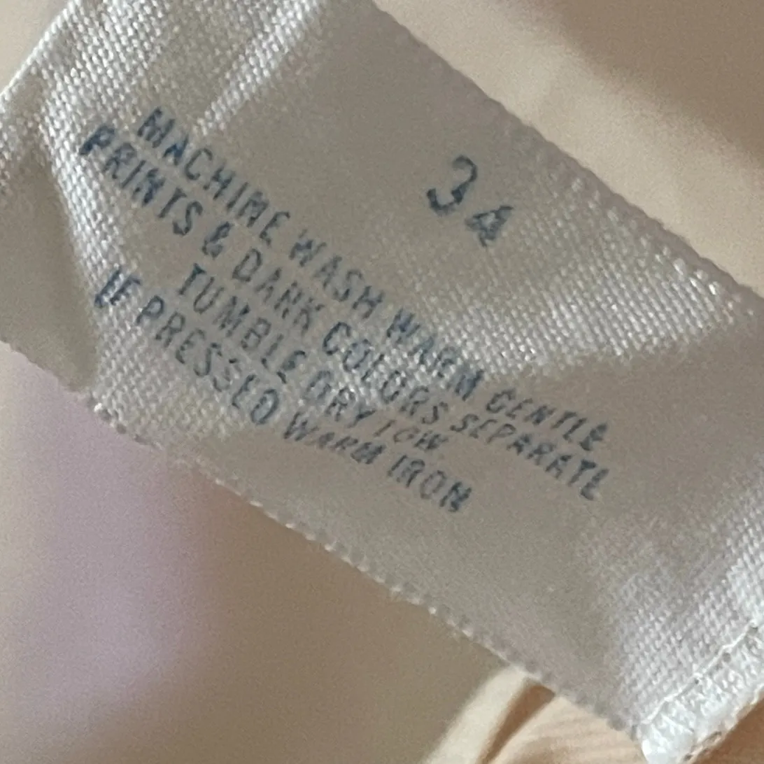 Van Raalte Vintage 60s Pale Pink High Side Slit Slip Dress 34 - Image 11