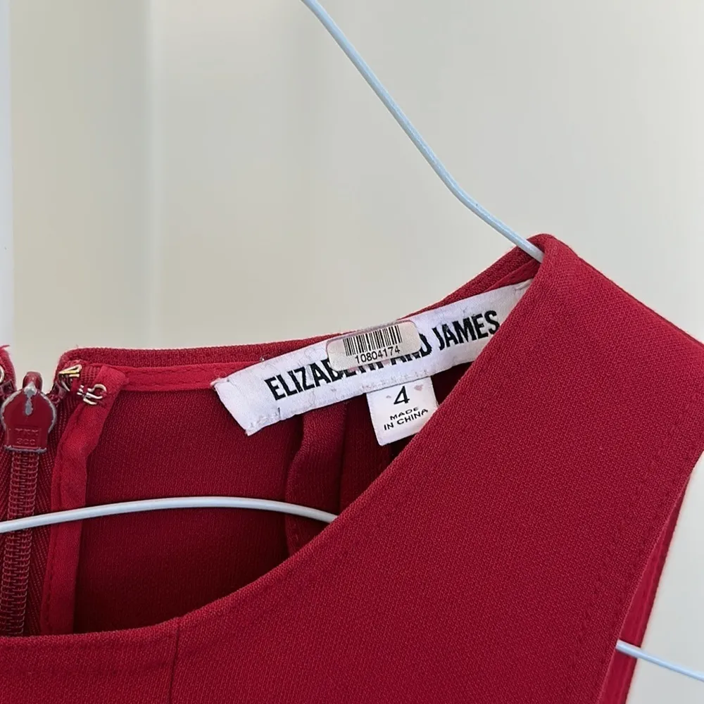 RTR Elizabeth and James Red Rooney Flare Dress Size 4 - Image 9