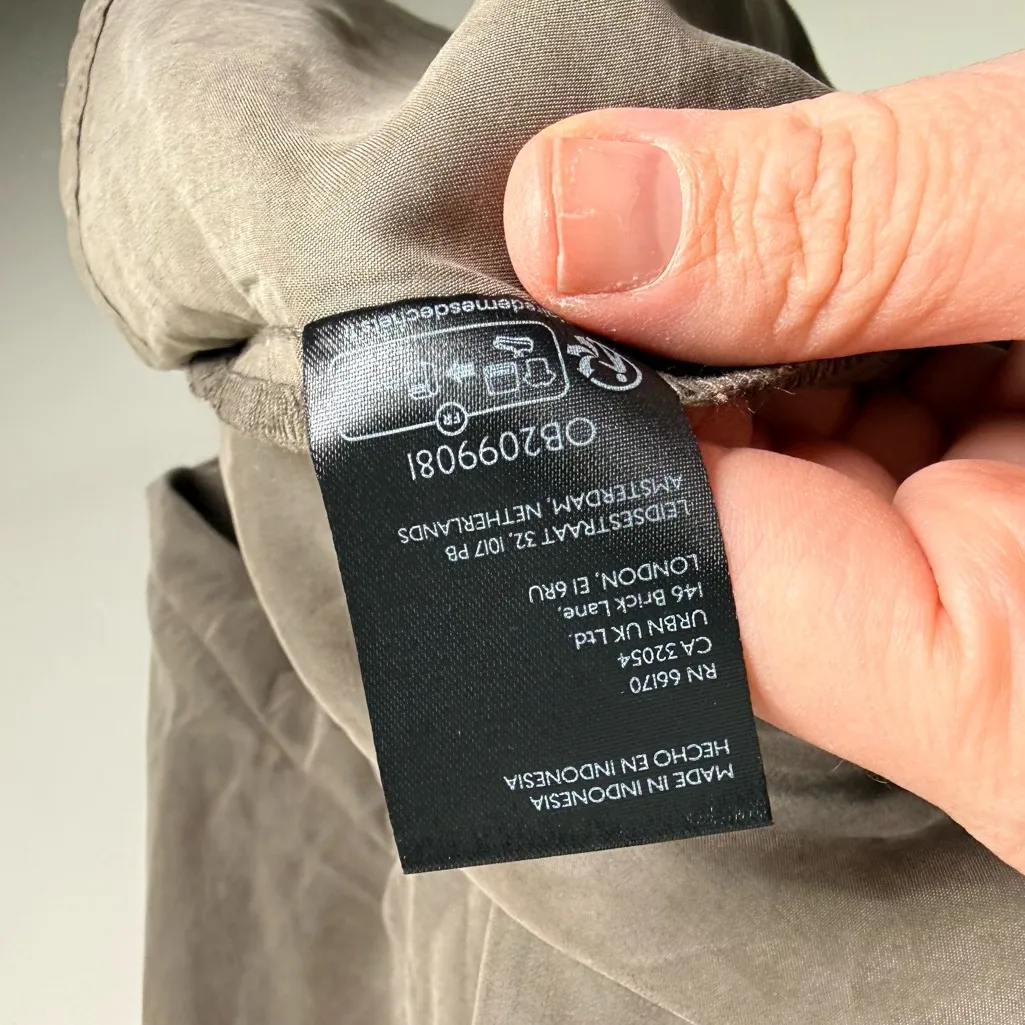 Anthropologie Draped Belted Blouse Asymmetrical Wrap Top - Image 10