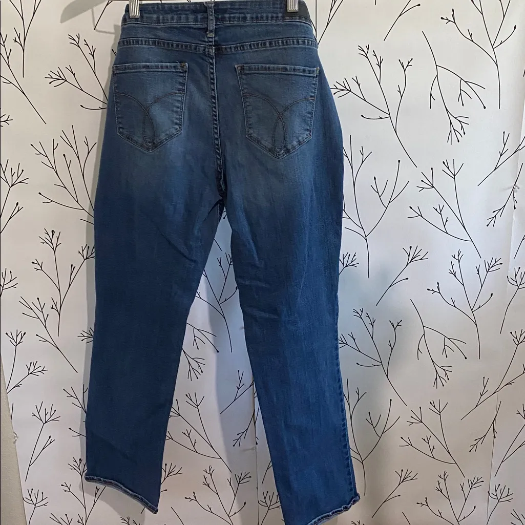 Calvin Klein Blue Straight Leg Jeans - Image 2