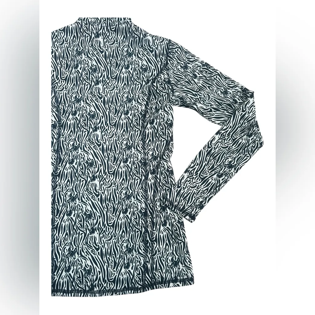 Dover Saddlery Serengeti Quarter Zip Black Size XS - Image 9