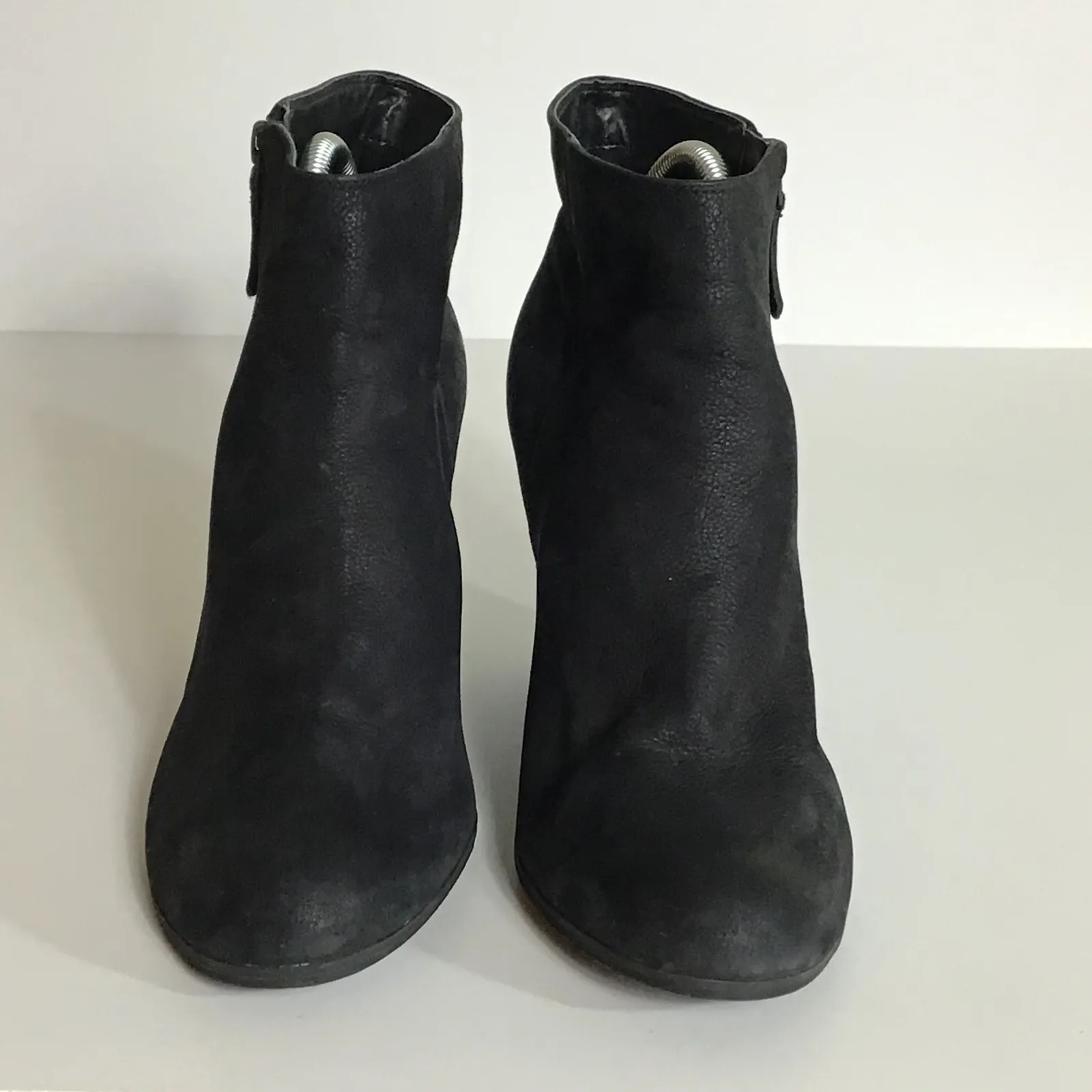 BP Trolley Ankle Booties in Black Block heel with side zip 11M EUC Size 11 - Image 3