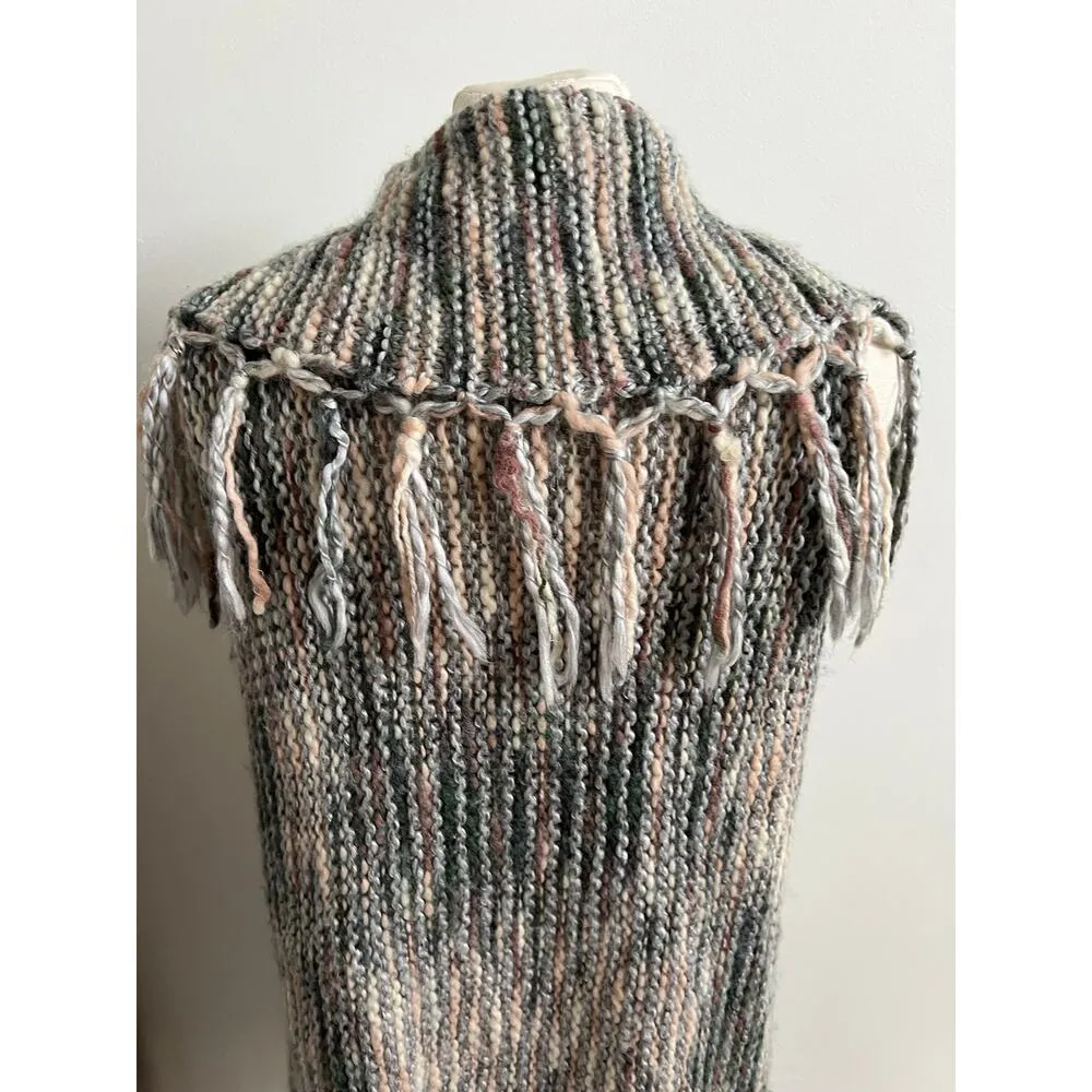 Chico’s Drama Fringe Nolan Sleeveless Sweater Vest Size 2 (US Large) - Image 6