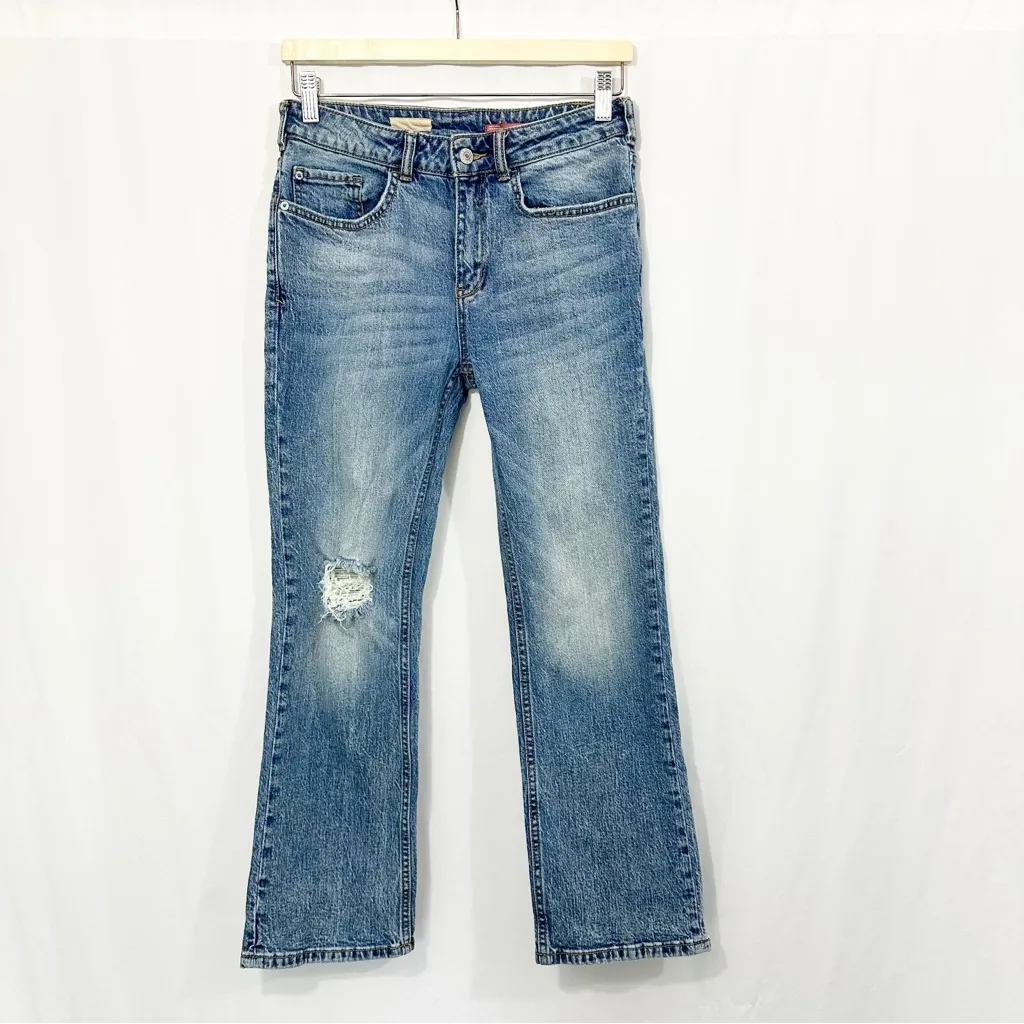 Anthropologie The Yaya Kick Flare Jeans - Image 4